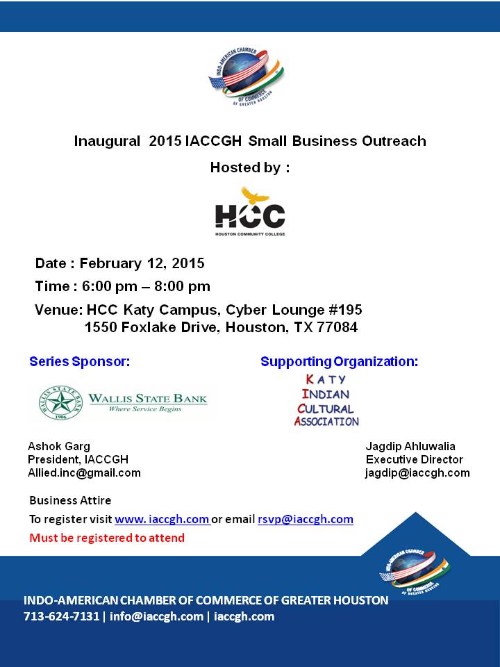 IACCGH Inaugural Small Business Outreach