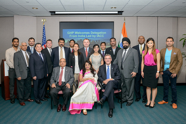 welcomes inbound IACC – Mumbai delegation