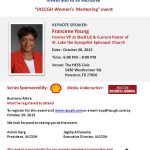 IACCGH Women's Mentoring Circle featuring Francene Young