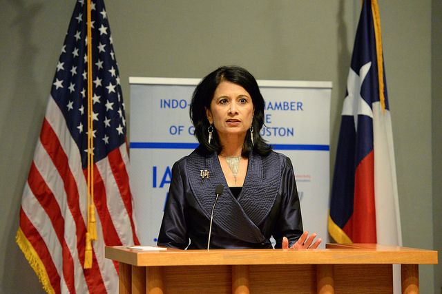 Distinguished Lecture Featuring Dr.Renu Khator Chairwoman of the Dallas Federal Reserve