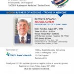 Inaugural "IACCGH Business of Medicine" Series