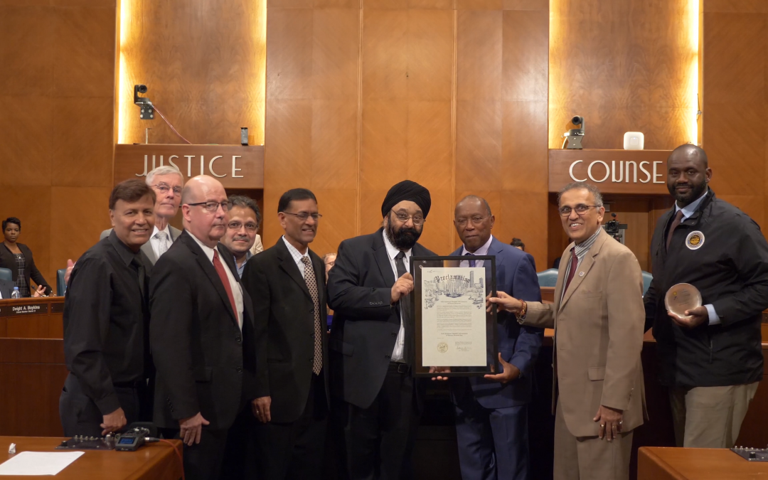 IACCGH honored for 20 years of Service by City of Houston