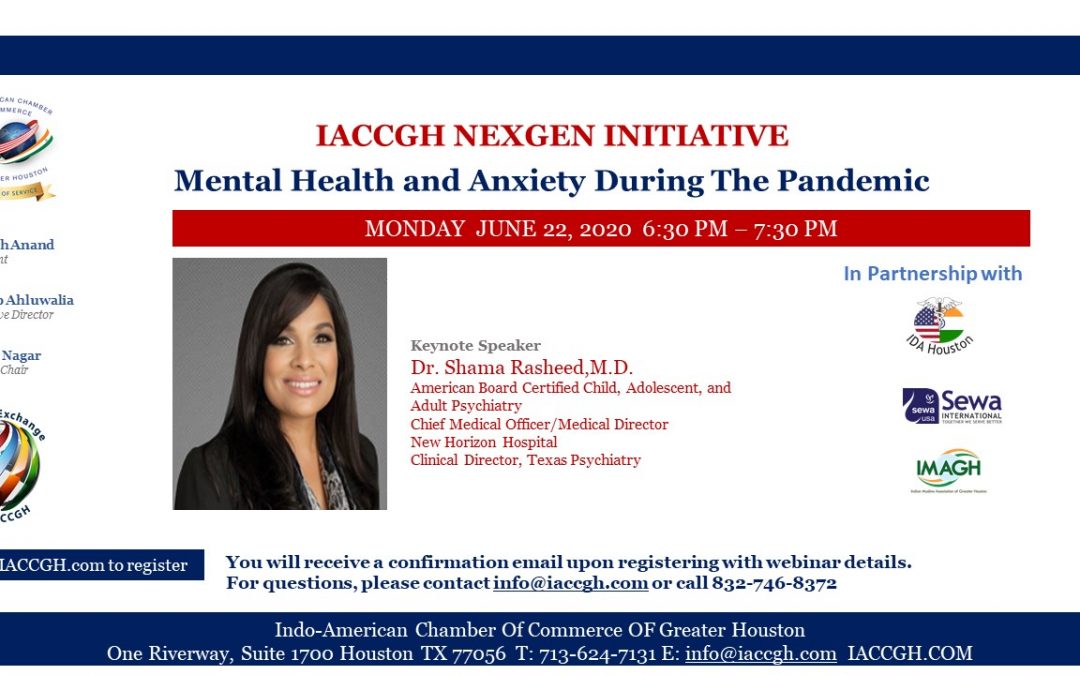 IACCGH Nexgen Initiative: Mental Health and Anxiety During The Pandemic