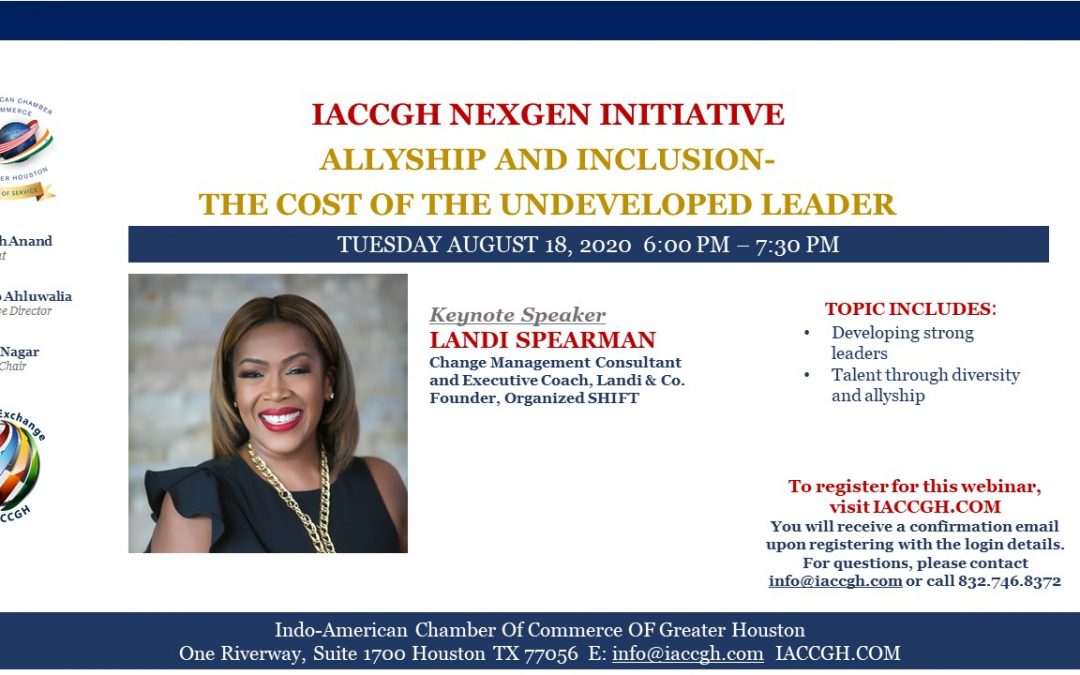 IACCGH Nexgen Initiative: Allyship and Inclusion- The cost of an undeveloped leader