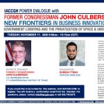 IACCGH Power Dialogue with Former Congressman John Culberson
