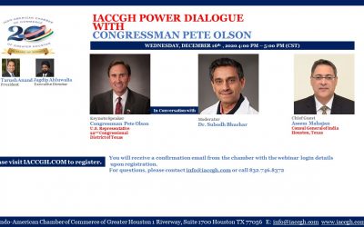 IACCGH Power Dialogue with Congressman Pete Olson