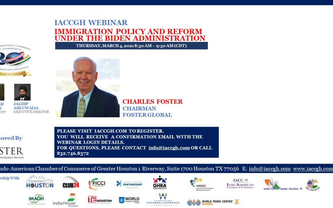 IACCGH webinar: Immigration Policy and Reform Under the Biden Administration