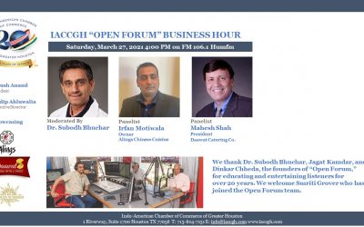 IACCGH “Open Forum” Business Hour On HUMFM 106.1