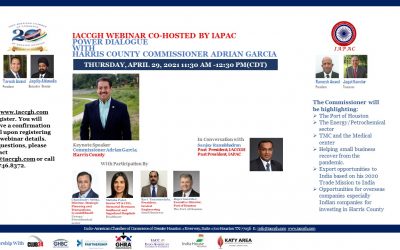 IACCGH Power Dialogue with Harris County Commissioner Adrian Garcia