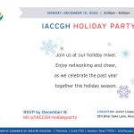 IACCGH Holiday Party