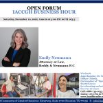 IACCGH Business Hour Open Forum