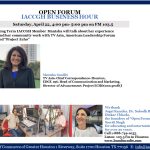 IACCGH Business Hour Open Forum