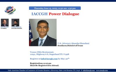 IACCGH Power Dialogue with U.S. Attorney Alamdar Hamdani