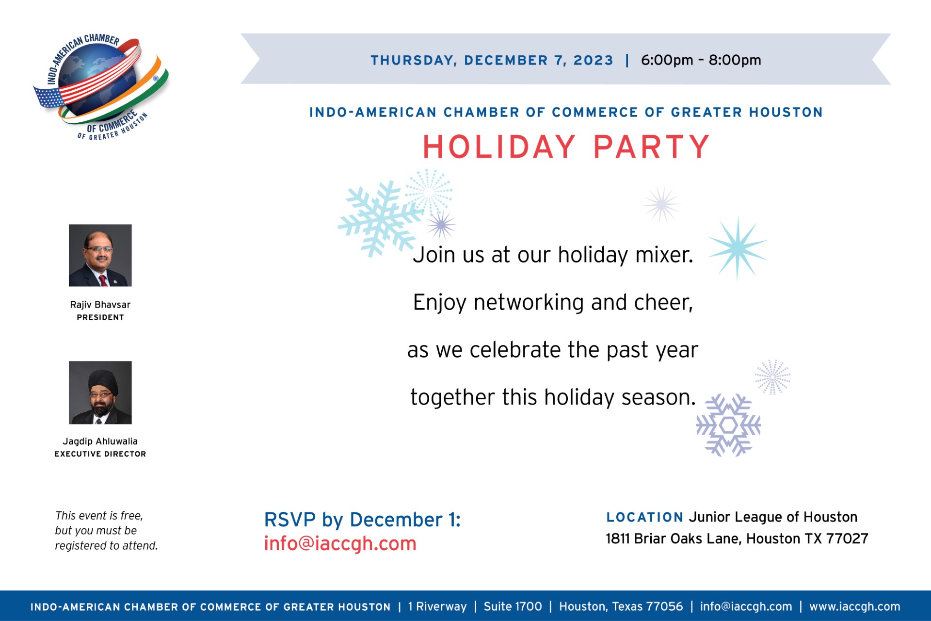 IACCGH Holiday Party