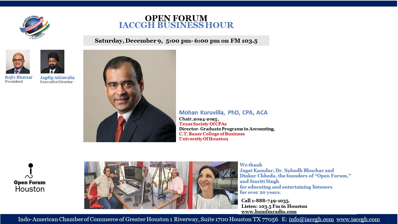 IACCGH Business Hour Open Forum