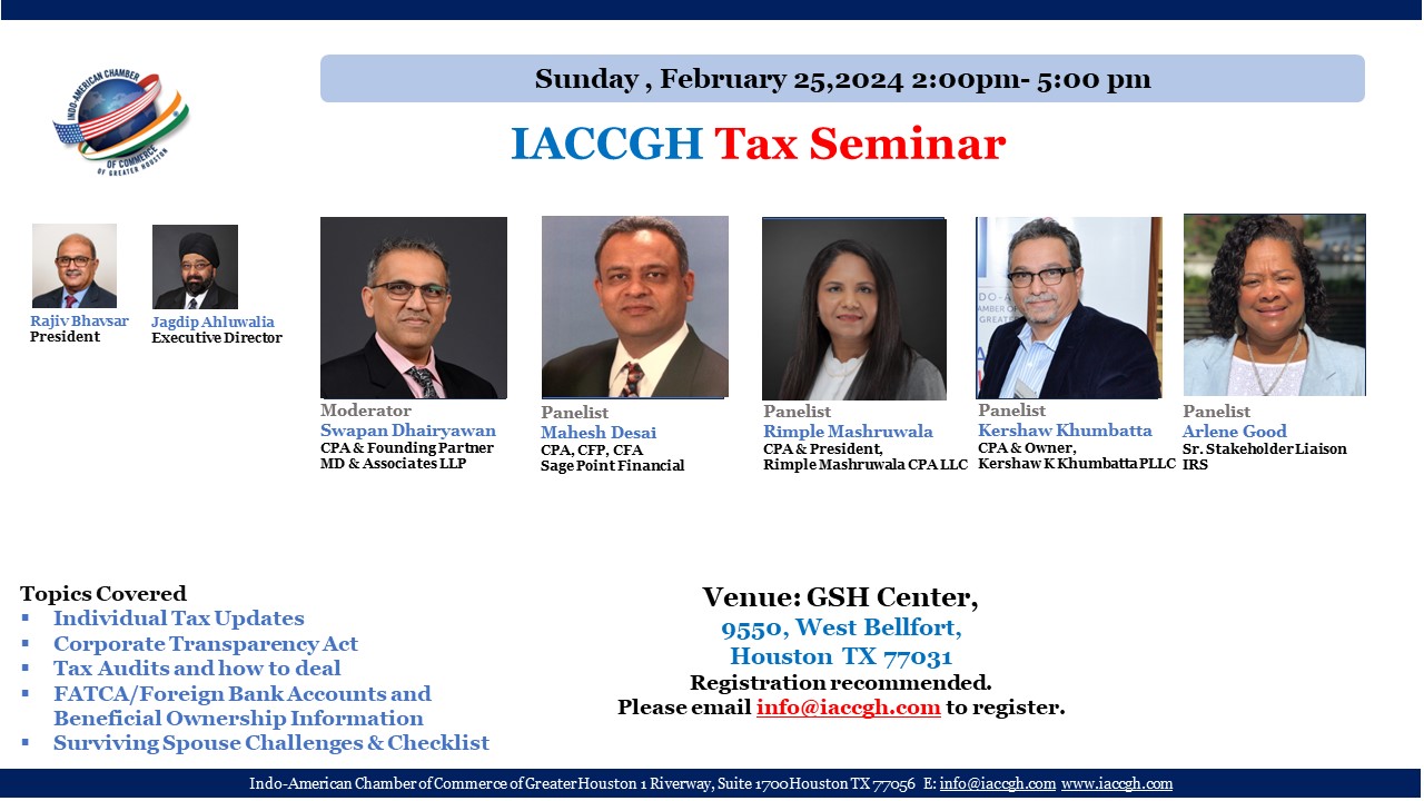 IACCGH Tax Seminar