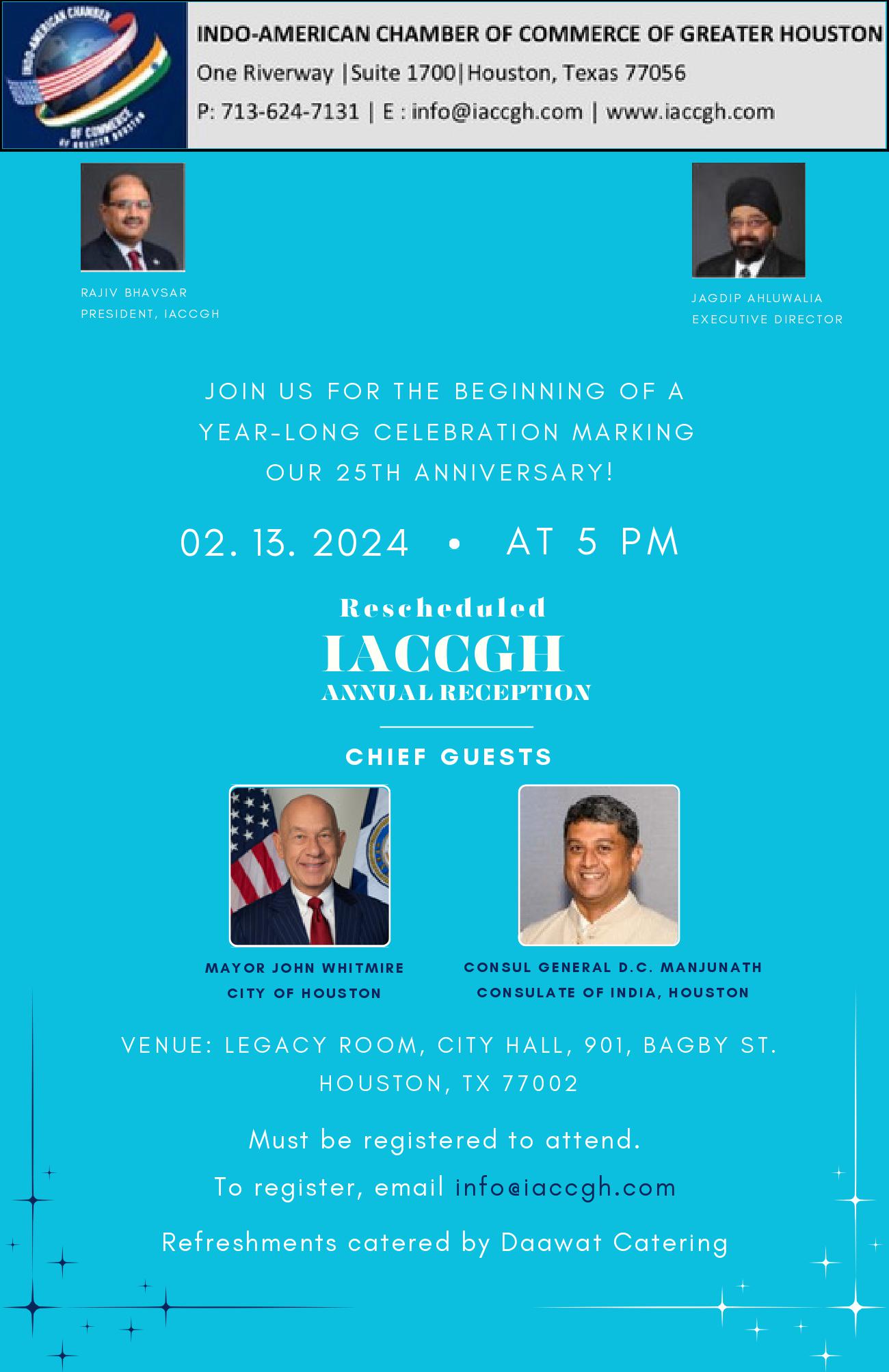 IACCGH Annual Reception