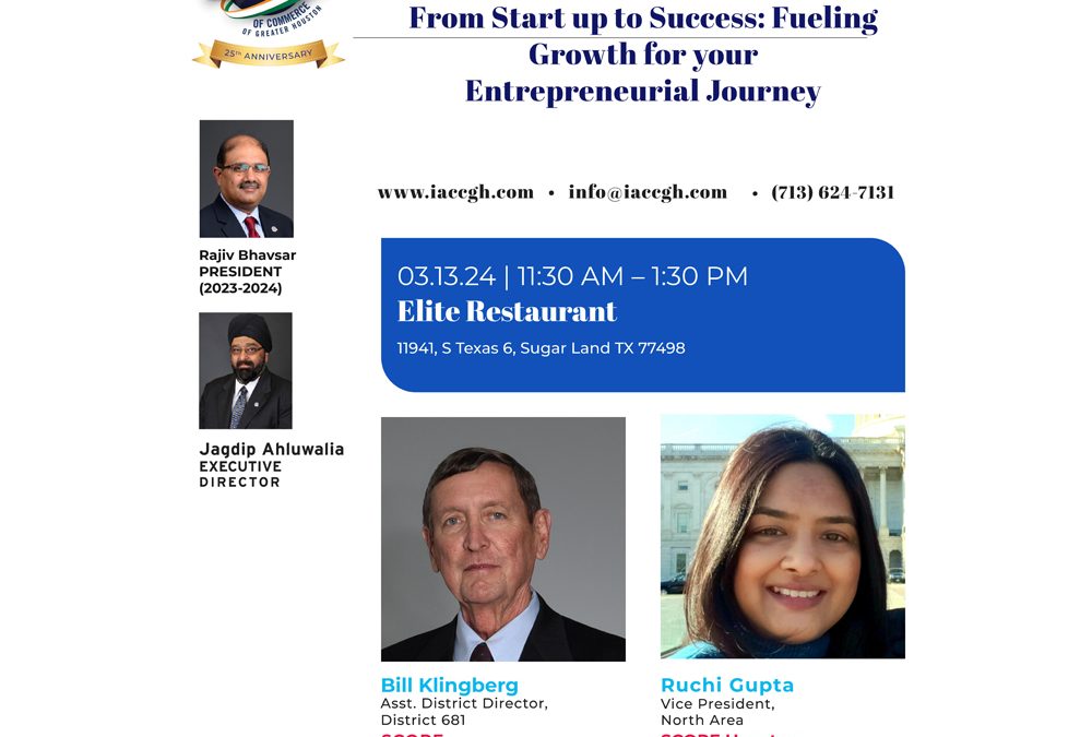 IACCGH Small Business Series Featuring SCORE