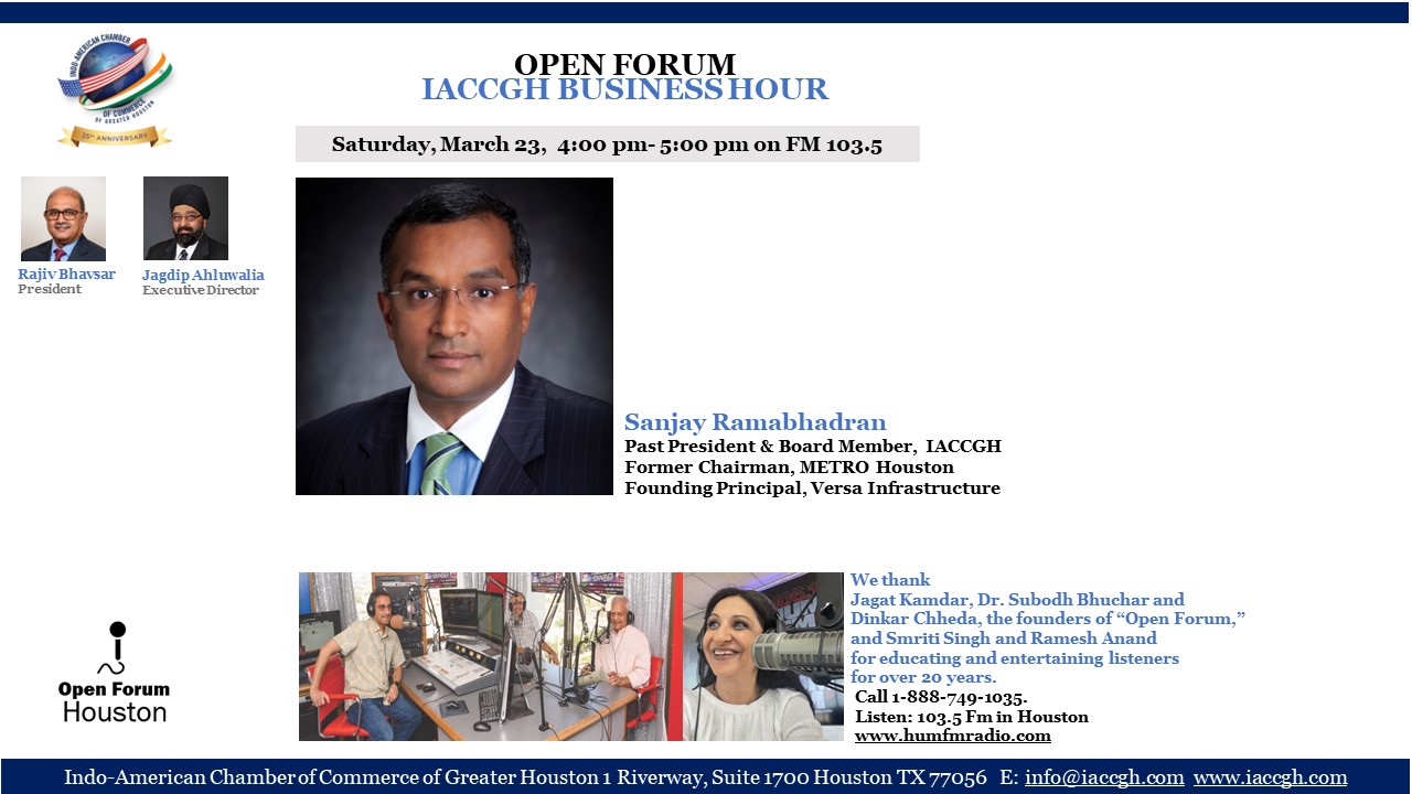 IACCGH Business Hour Open Forum