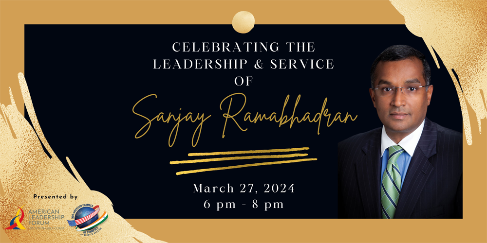ALF and IACCGH Celebrate Sanjay Ramabhadran