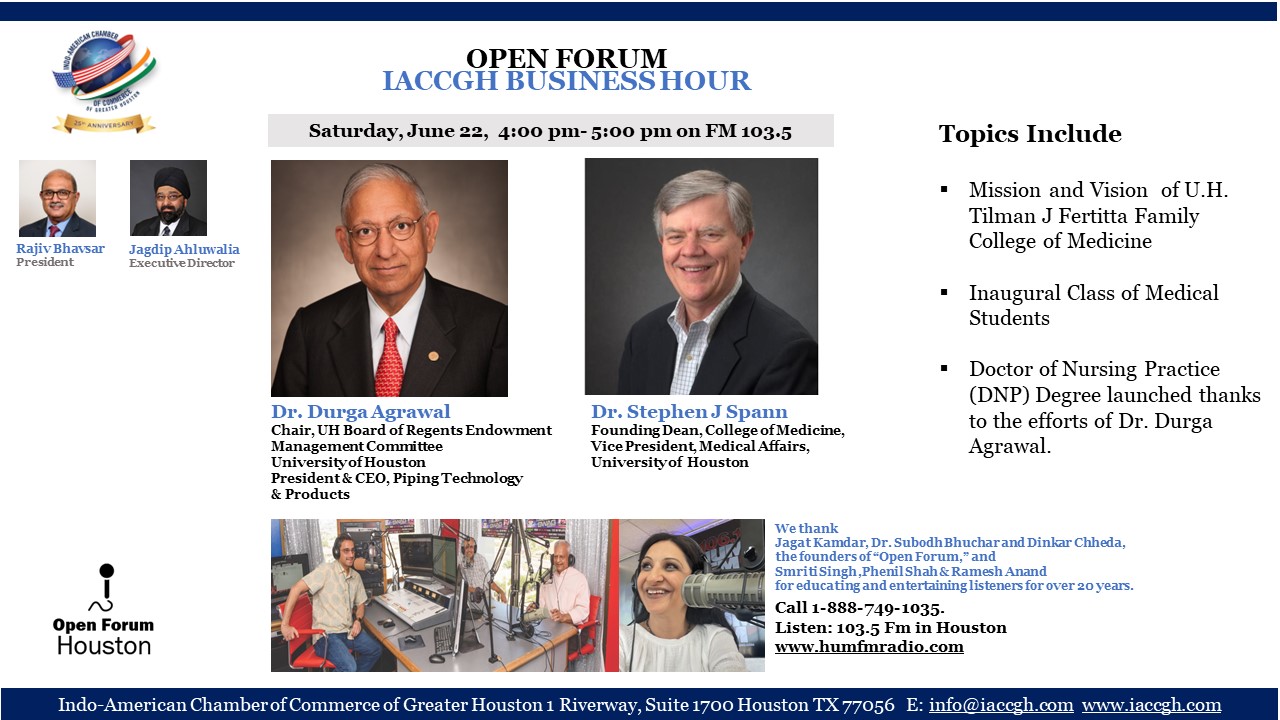 IACCGH Business Hour Open Forum