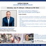 Open Forum IACCGH Business Hour Featuring Francisco Sanchez