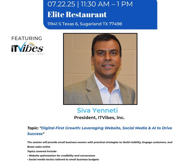 IACCGH Small Business Series Featuring ITVibes, Inc.