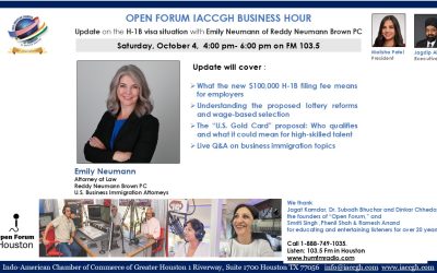 Open Forum IACCGH Business Hour Featuring Emily Neumann – Member in Focus