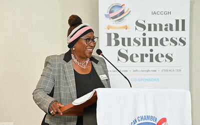 IACCGH Small Business Series Featuring Dr. Jennifer Holmes, Goldman Sachs 10,000 Small Businesses, Houston City College