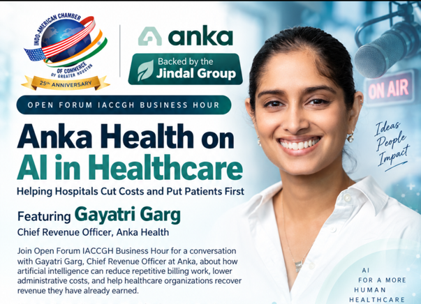 Open Forum IACCGH Business Hour Featuring Gayatri Garg, CRO at Anka Health